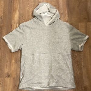 Grey Short Sleeve Fabletics Hoodie